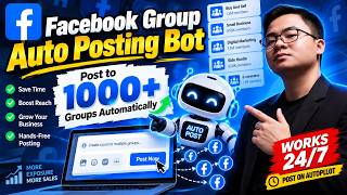Facebook Group Auto Posting Bot | Post to 1000+ Groups Automatically