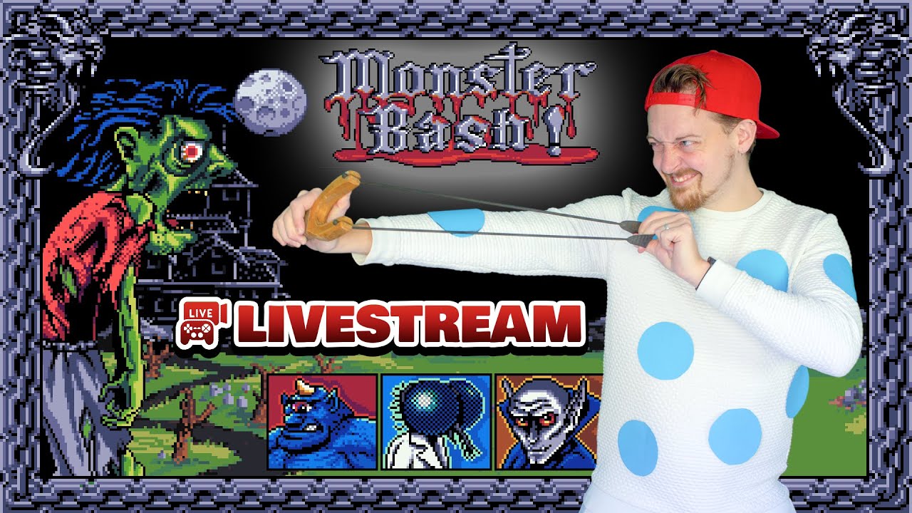 🎃 MONSTER BASH HD 🧛 - [ Win a Steam Key🔑] - 🔴 [Livestream] - YouTube