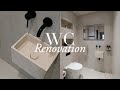 Outdated WC Toilet Renovation | Neutral & Minimal
