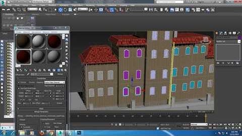 Tutorial on Modeling Texturing and Lighting an exterior in 3dsmax using Vray. ( Part 8)