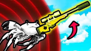 Sniper + Crazy AOE Build in Crab Champions! Wealth