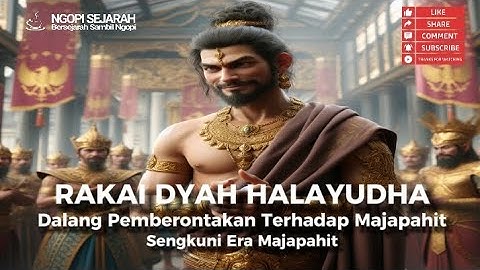 DYAH HALAYUDHA Dalang Pemberontakan Di Majapahit.