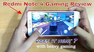 Redmi note 4 Gaming review - Indian unit | Does it lags or heat with heavy gaming ?