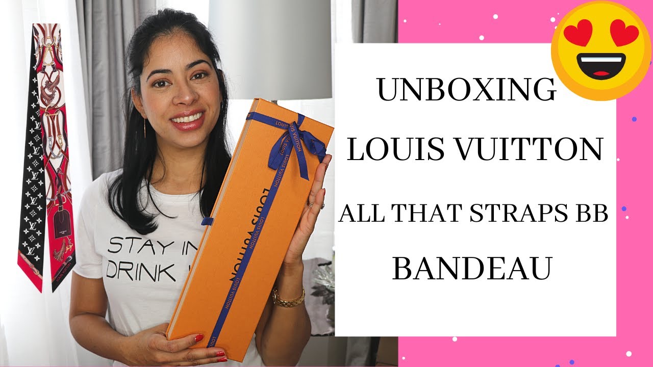 LOUIS VUITTON UNBOXING ALL THAT STRAPS BB BANDEAU!!! A perfect starting  luxury piece.