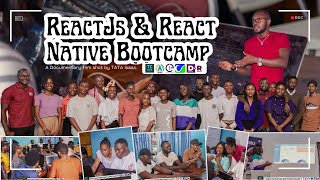 React / React Native Bootcamp 2023 recap | Empowering the Next Generation of Cameroonian Developers