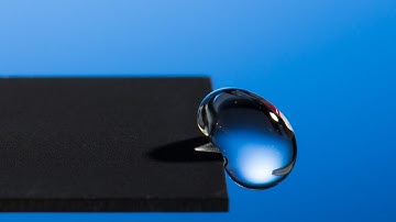 Using Lasers to Create Super-hydrophobic Materials