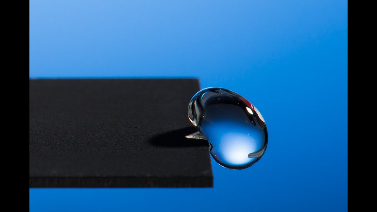 Using Lasers to Create Super-hydrophobic Materials