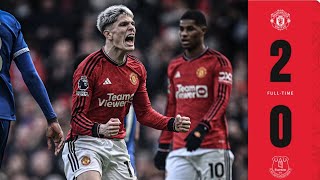 GARNACHO oo mar kle na badbadiye | Manchester United 2-0 Everton | falaqeynta ciyaarta