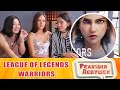 Реакция девушек - League of Legends - Warriors. Reaction