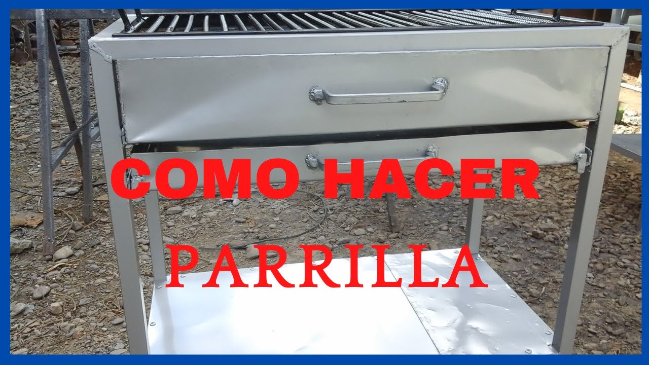 COMO HACER UNA PARRILLA A CARBÓN / CONSTRUYE TU PROPIO ASADERO
