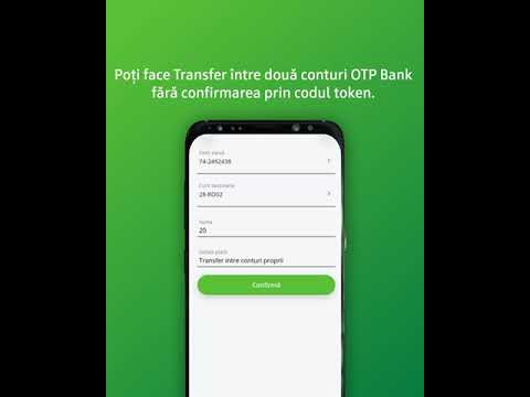 Transfer între conturi OTP Bank prin SmartBank