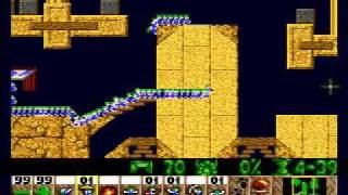 Lemmings Tricky 23 From The Boundary Line 97% Saved Solution