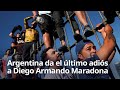 Argentina da el último adiós a Diego Armando Maradona