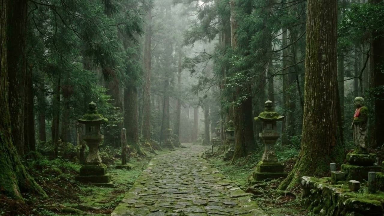 熊野古道｜朝霧に包まれる祈りの道静かな時間・心を整える和風BGM ｜Kumano Kodo Morning Mist | Japanese Nature Ambient