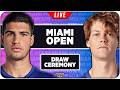 MIAMI OPEN 2026 Draw Ceremony LIVE Tennis Reaction Stream MIAMI OPEN 2026 Draw Ceremony LIVE Tennis Reaction Stream