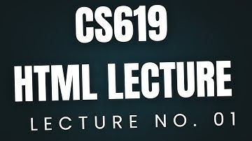 What is HTML | Introduction of HTML | HTML Tutorial for Beginners in Urdu & Hindi | CS619 Questions