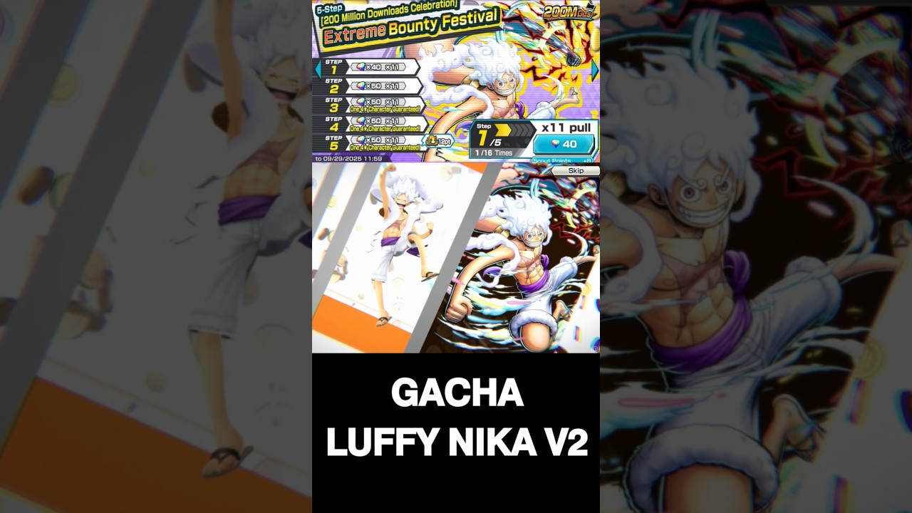 𝗚𝗔𝗖𝗛𝗔 𝗟𝗨𝗙𝗙𝗬 𝗡𝗜𝗞𝗔 𝗩𝟮 || 𝗢𝗣𝗕𝗥 