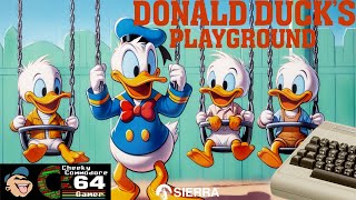 DONALD DUCK'S PLAYGROUND – COMMODORE 64 (1984) | Classic C64 Educational Adventure