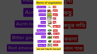 Vegetables Vocabulary ll 160 Vegetables Name in English With Pictures ll All Vegetables Name#shorts