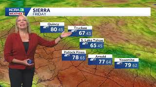 NorCal forecast: Cooler Friday with a chance of rain