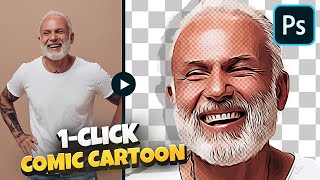 How to Turn Photo to Cartoon Effect (Cartoonize Yourself) - Photoshop Tutorial screenshot 3