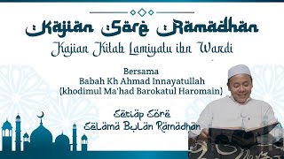 Kajian sore kitab لامية ابن الوردي (Lamiyatu ibn Alwardi) | Bersama Syaikhuna Cihamerang.