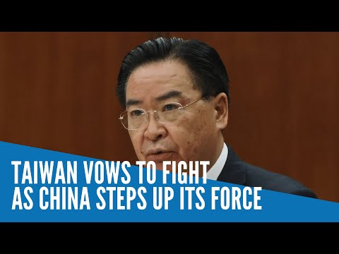 Taiwan vows to fight as China steps up its force