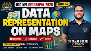 Pie Diagrams, Bar Diagrams & Line Graphs | Concepts, Examples & PYQs | UGC NET Geography 2026
