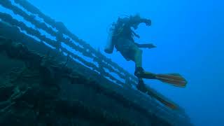 Unedited Dive to 104ft | Exploring the USNS Vandenberg Wreck in Key West