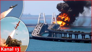 Crimean bridge is blown up, Putin is dethroned – Neptune and Flamingo missiles "at work"