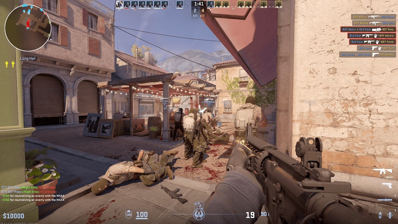 Counter Strike 2 - 4K Gameplay - Italy