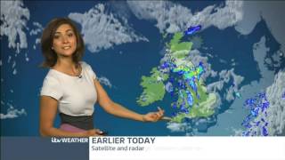Lucy Verasamy ITV Weather 2016 07 28