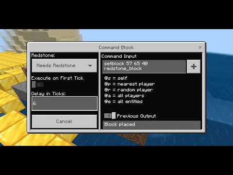 Command Block Clock MCPE 1.16.x