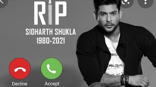 RIP sidharth shukla।। very sad ringtone।। flute ringtone।।