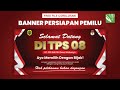 DESAIN BANNER PERSIAPAN PEMILU TAHUN 2024 | CORELDRAW