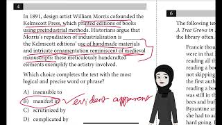 Full Sat practice test 6 module 2 Question 4 Reading & Writing Update