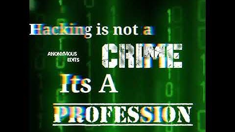 Hacking is not crime🙅💢#hack#anonymous#🎭