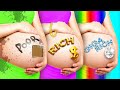 Poor vs Rich vs Giga Rich Switched At Birth Funny Situations || Awkward Moments by TeenVee