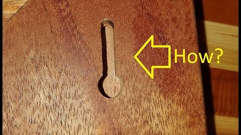 The Jig Is UP - Keyhole slot jig