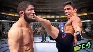 Khabib Nurmagomedov vs. Jozeph Benavidez | American professional MMA (EA sports UFC 4)