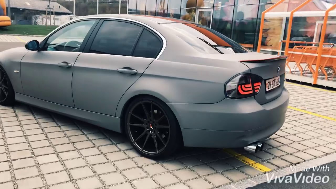 Bmw 3 serie /e90 / tuning / wrap / jp / Gray matt /m performance