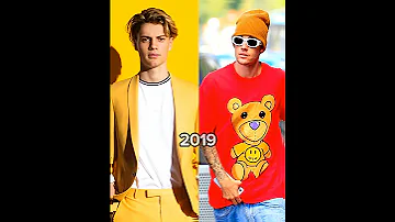 Jace Norman vs Justin Bieber Through The Years (2011~2023) who is your ❤️? #transformation #short