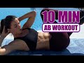 10min abs  no speaking  timer only  guided by angie