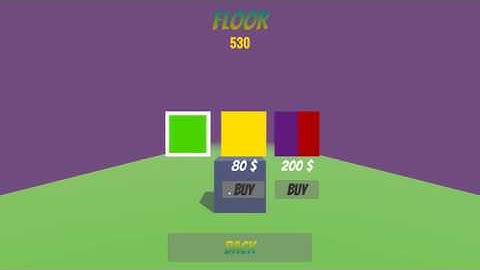 My first game made with unity ! Test !