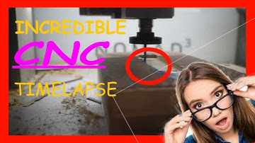 Nomad 3 CNC planing of scrap wood - Timelapse #firstchips #shorts