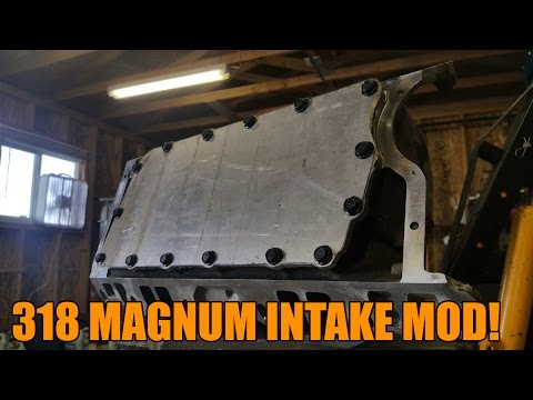 Dodge Magnum Intake Manifold Modification - Car In Modification