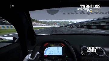Shift 2 Unleashed: Lamborghini Murcielago R-SV GT1 - Hockenheim