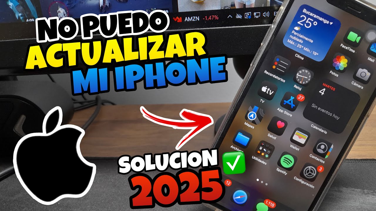 Mi IPHONE No Me DEJA ACTUALIZAR el SOFTWARE SOLUCION - YouTube