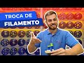 Como trocar o filamentos nas impressoras Core A1v2 e A2v2 | GTMax3D