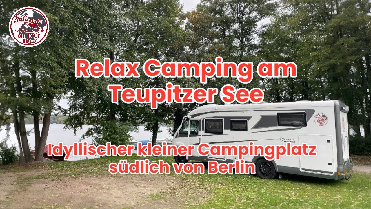 RELAX CAMPING,Teupitzer See,südlich von Berlin,idyllisch,Seezugang, Bootsliegeplätze 